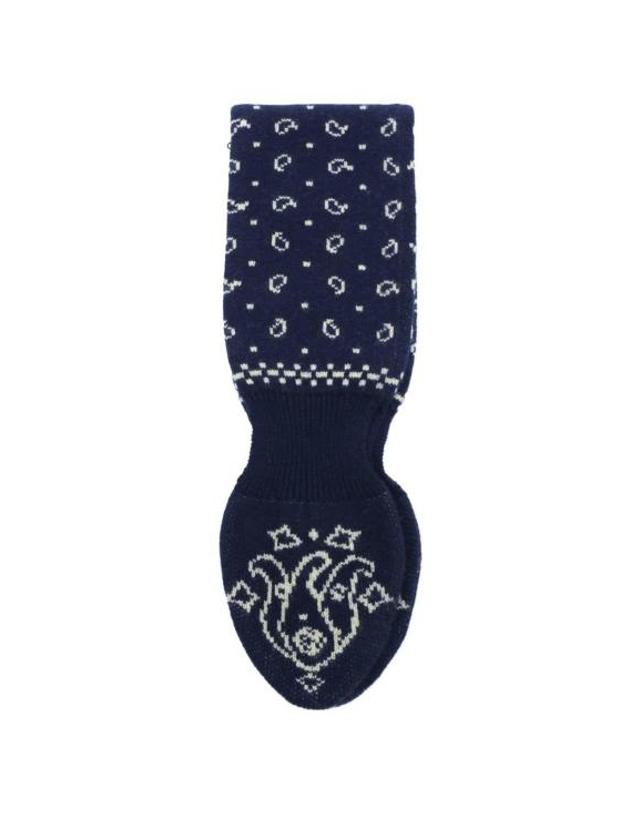 게스트 인 레지던스 [해외직구] 26FW 게스트 인 레지던스 머플러 스카프 A28819ALMIDBTR DARK BLUE 착용컷