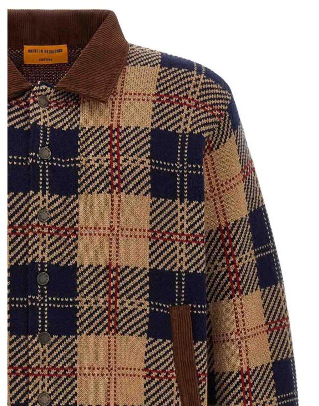 게스트 인 레지던스 [해외직구] 26FW 게스트 인 레지던스 봄버 자켓 M36119AMCAMELCOMBO MULTICOLOUR 착용컷