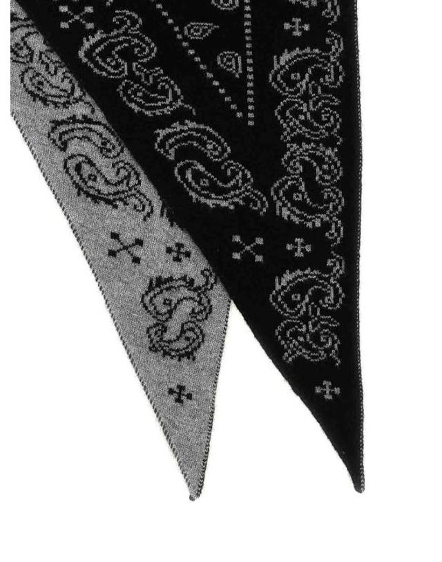 게스트 인 레지던스 [해외직구] 26FW 게스트 인 레지던스 머플러 스카프 A25210ALBLACKHEATHERGREY MULTICOLOUR 착용컷