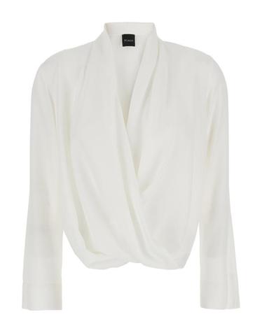 [해외직구] 25FW 플레인 블라우스 42984057020 White