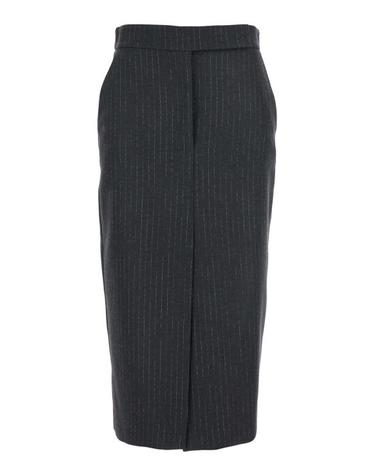 [해외직구] 25FW 플레인 롱 스커트 3565B431298 Grey