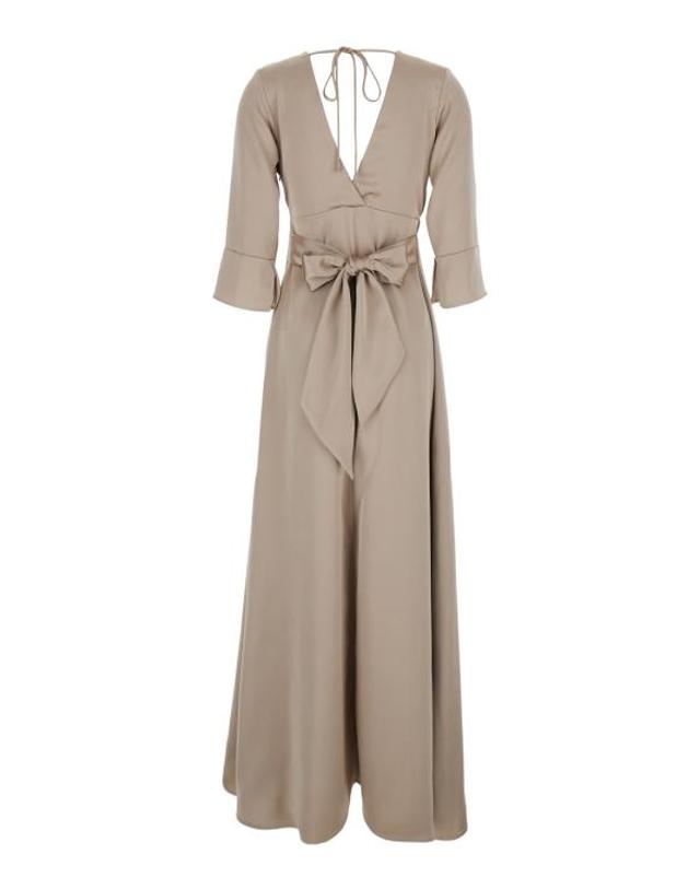 플레인 [해외직구] 25FW 플레인 롱 원피스 3495G4331348 Beige 착용컷