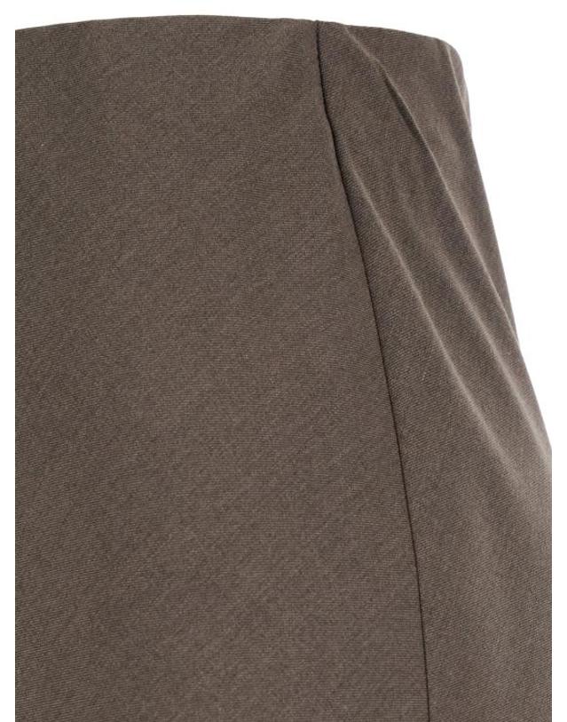 플레인 [해외직구] 25FW 플레인 롱 스커트 2639F4338591 Beige 착용컷
