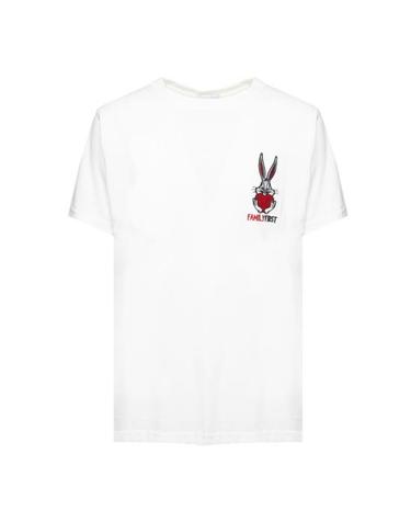 [해외직구] 23FW 패밀리퍼스트 밀라노 반팔 티셔츠 TF2319 WH BIANCO