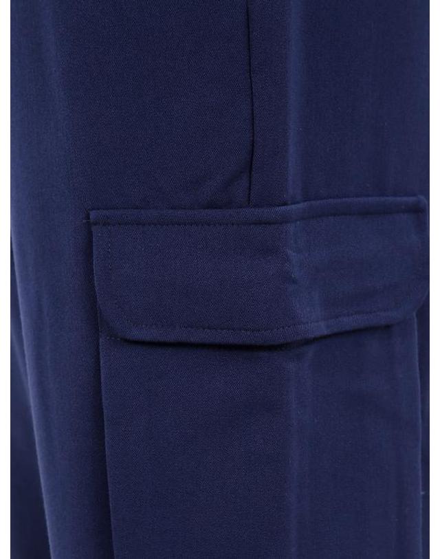 패밀리퍼스트 밀라노 [해외직구] 25FW 패밀리퍼스트 밀라노 카고 팬츠 PF2504 DARK BLUE 착용컷