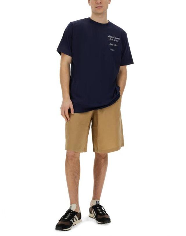 패밀리퍼스트 밀라노 [해외직구] 24SS 패밀리퍼스트 밀라노 숏팬츠 PSS2404 BEIGE 착용컷