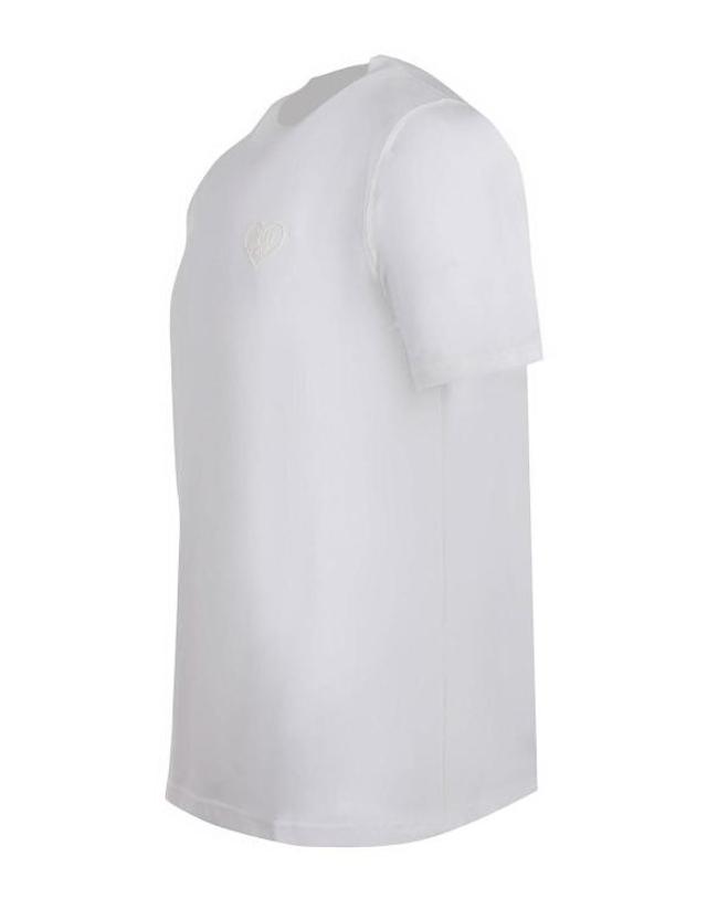 패밀리퍼스트 밀라노 [해외직구] 25FW 패밀리퍼스트 밀라노 반팔 티셔츠 TS2504WHITE 착용컷