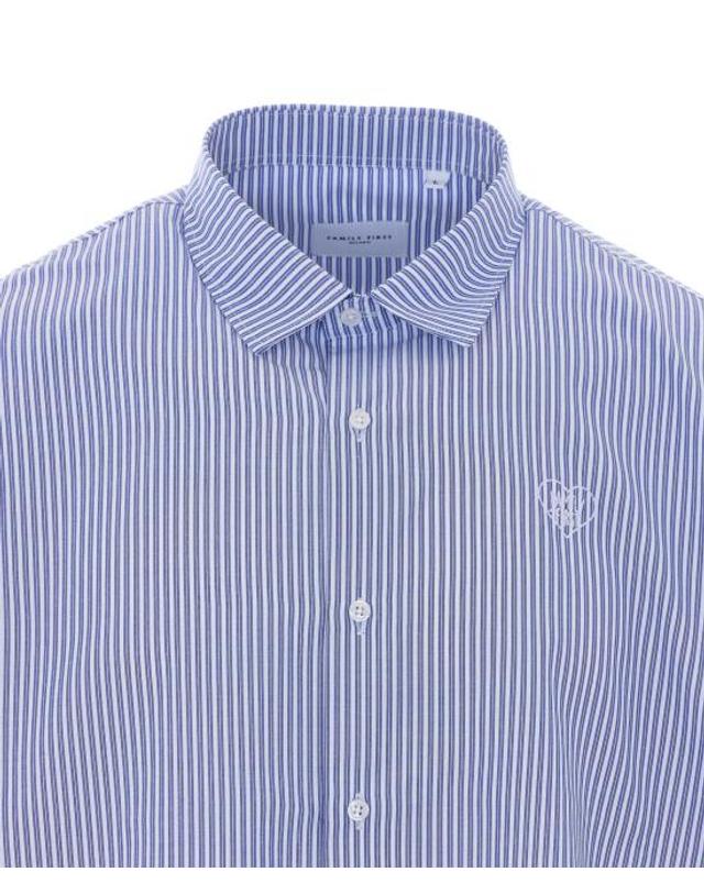 패밀리퍼스트 밀라노 [해외직구] 26SS 패밀리퍼스트 밀라노 긴팔 셔츠 SHS2605 LB Blue 착용컷