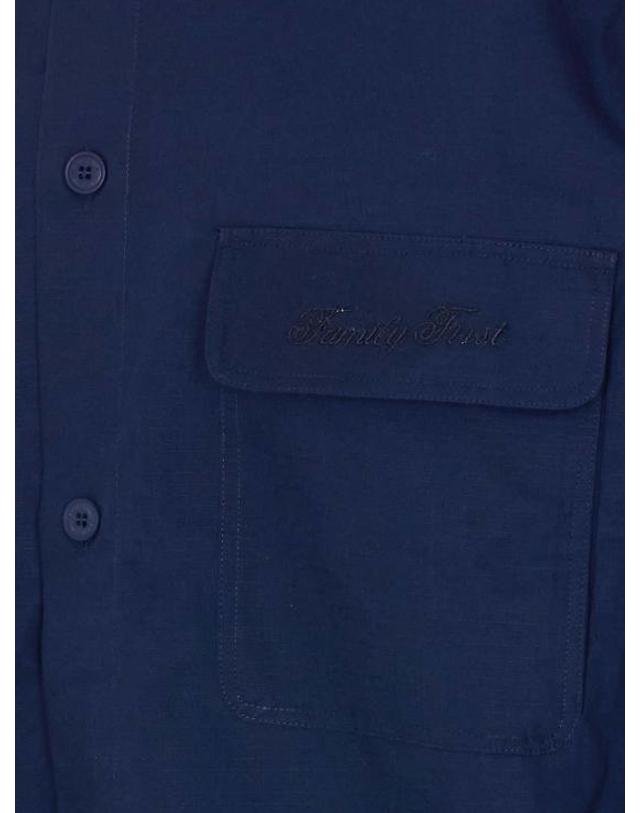 패밀리퍼스트 밀라노 [해외직구] 26SS 패밀리퍼스트 밀라노 긴팔 티셔츠 JBS2603DB Blue 착용컷