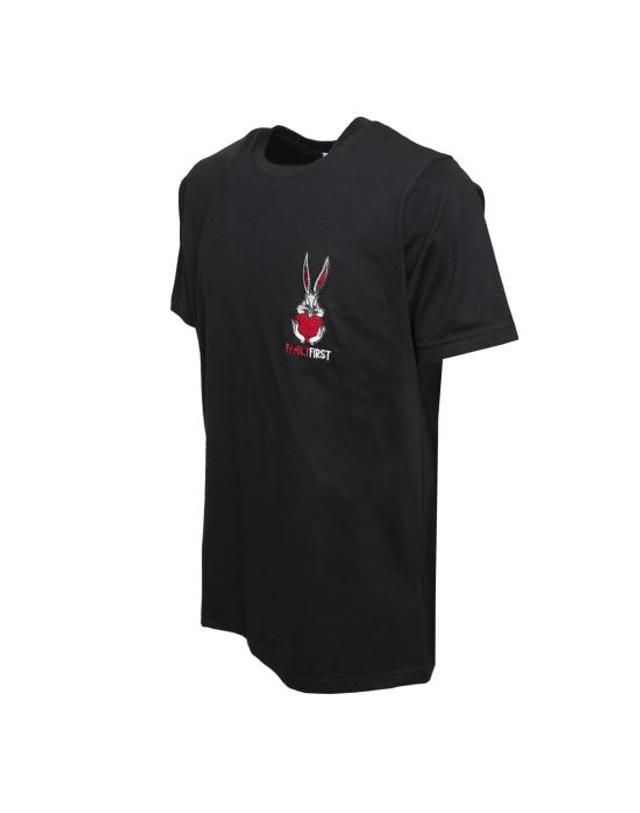 패밀리퍼스트 밀라노 [해외직구] 23FW 패밀리퍼스트 밀라노 반팔 티셔츠 TF2319 BK NERO 착용컷
