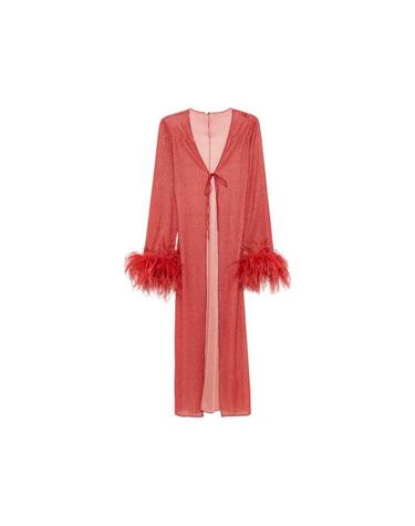 [해외직구] 26FW 오세리 비치용품 LKF257 LUREX PLUM CORAL RED