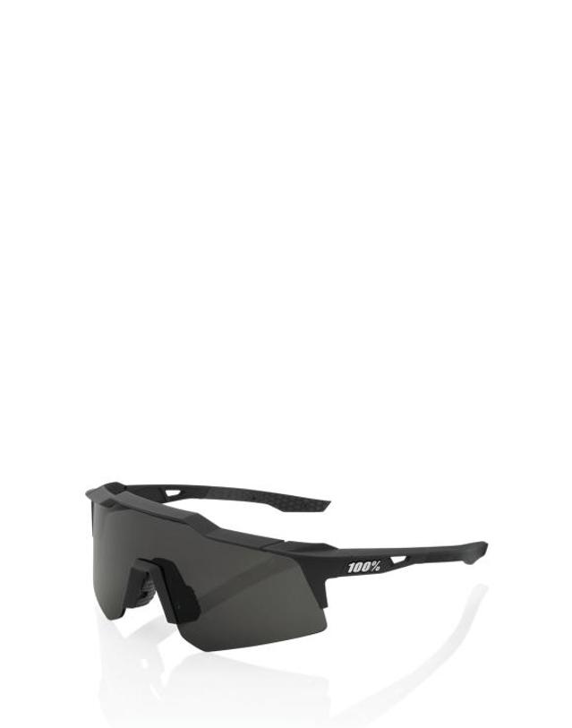 100퍼센트 [해외직구] 26FW 100퍼센트 선글라스 SPEEDCRAFT XS SOFT TACT BLACK SMOKE LENS 착용컷