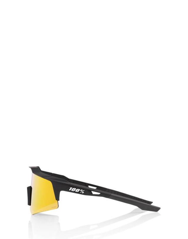 100퍼센트 [해외직구] 26FW 100퍼센트 선글라스 SPEEDCRAFT XS SOFT TACT BLACK HIPER RED MULTILAYER MIRROR LENS 착용컷