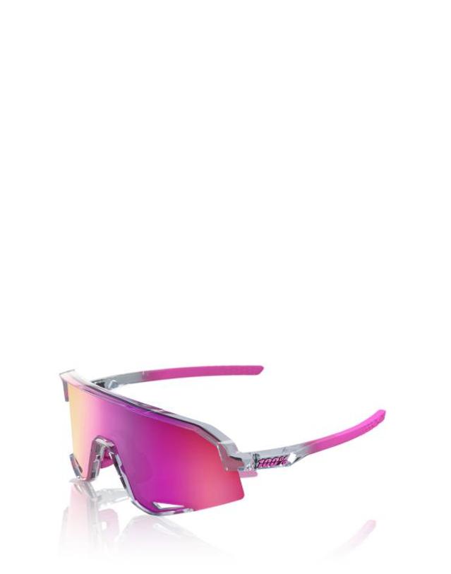 100퍼센트 [해외직구] 26FW 100퍼센트 선글라스 SLENDALE POLISHED TRANSLUCENT GREY PURPLE MULTILAYER MIRROR 착용컷
