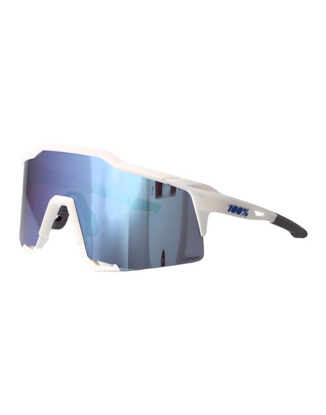100퍼센트 [해외직구] 25FW 100퍼센트 선글라스 6000700012 00012 MATTE WHITE HIPER BLUE MULTILAYER MIRR 착용컷