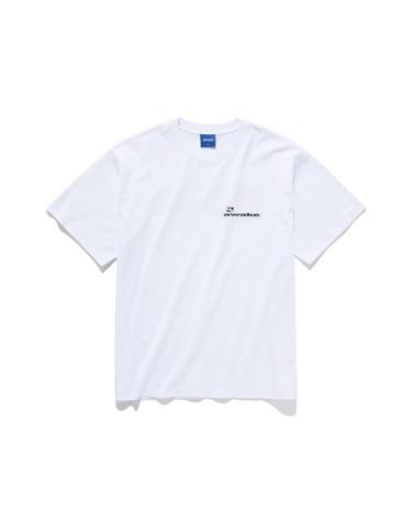[해외직구] 25FW 어웨이크 NY 반팔 티셔츠 AWK FW25 TS004 WHITE