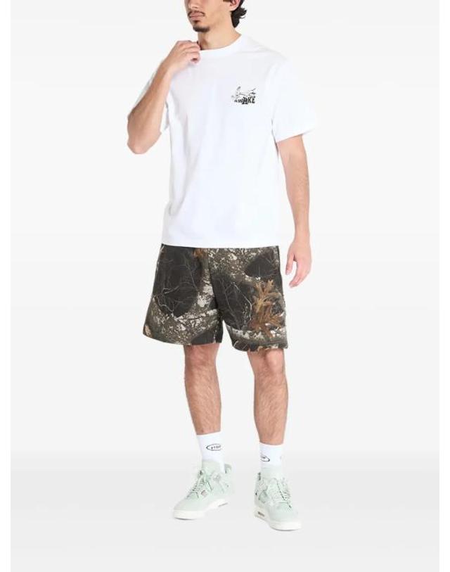 어웨이크 엔와이 [해외직구] 25FW 어웨이크 NY 반팔 티셔츠 AWK FW25 TS003 WHITE 착용컷