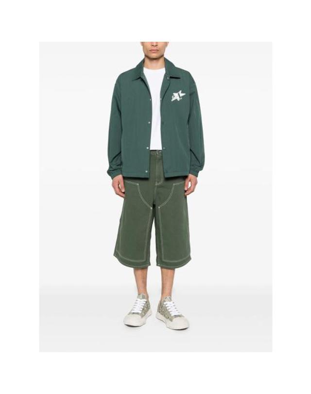 어웨이크 엔와이 [해외직구] 26SS 어웨이크 NY 숏팬츠 PA009 DKGRE GREEN 착용컷