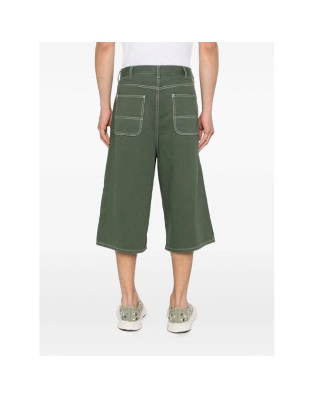 어웨이크 엔와이 [해외직구] 26SS 어웨이크 NY 숏팬츠 PA009 DKGRE GREEN 착용컷