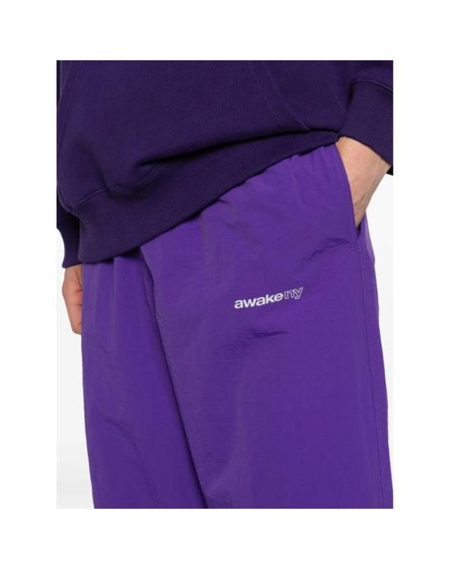 어웨이크 엔와이 [해외직구] 26SS 어웨이크 NY 스트레이트 팬츠 PA004 PURPL PURPLE 착용컷