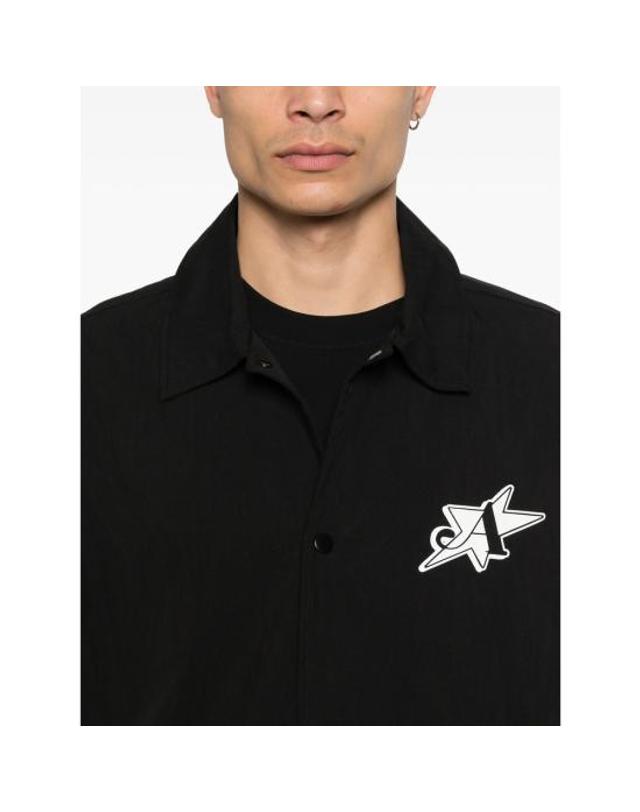 어웨이크 엔와이 [해외직구] 26SS 어웨이크 NY 자켓 OT003 BLACK 착용컷