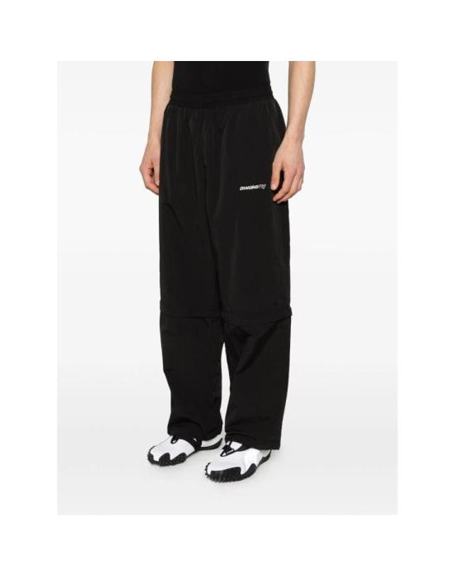 어웨이크 엔와이 [해외직구] 26SS 어웨이크 NY 트레이닝 조거 팬츠 PA004 BLACK 착용컷