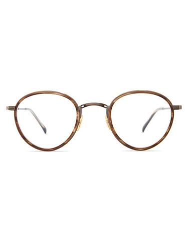 [해외직구] 24FW 미스터 라이트 안경 BRISTOLCTOBATG Tobacco Antique Gold 46 BROWN