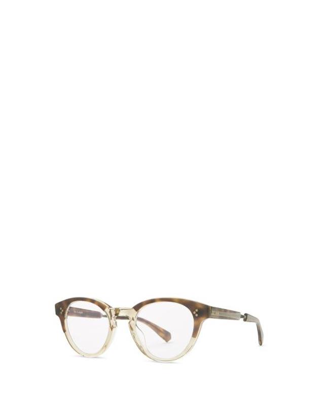 미스터 라이트 [해외직구] 26FW 미스터 라이트 안경 AUDREY C CRNSH ATG CROWN SHELL ANTIQUE GOLD 착용컷