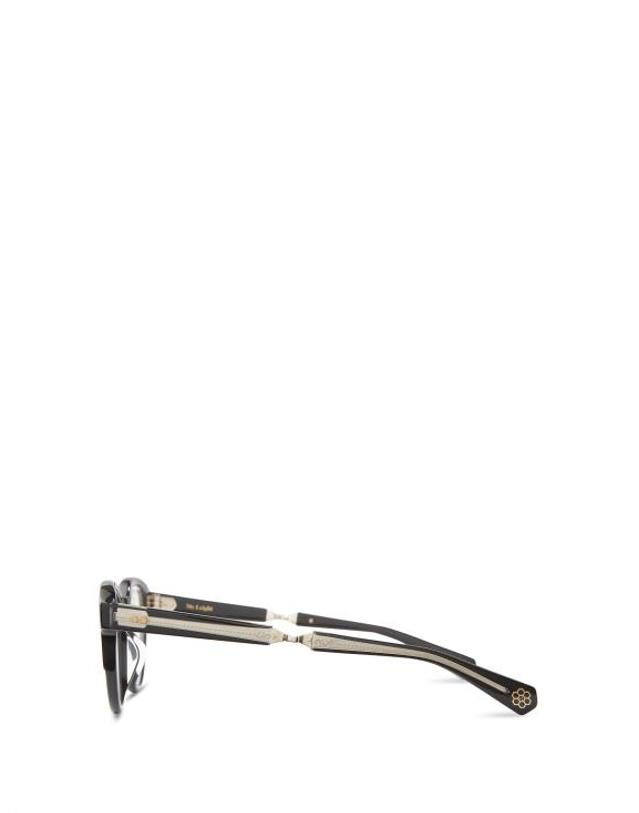 미스터 라이트 [해외직구] 26FW 미스터 라이트 안경 AUDREY C BK 12KG BLACK 12K WHITE GOLD 착용컷