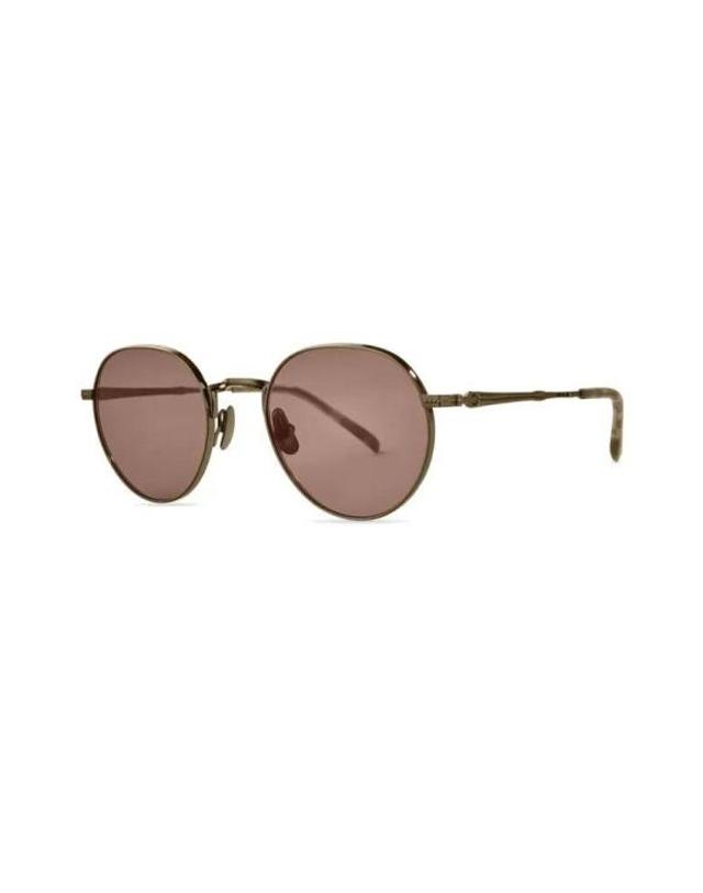 미스터 라이트 [해외직구] 24FW 미스터 라이트 선글라스 HACHISATGMBSHSFTAHR Antique Gold Blonde Shell Semi Flat Tahitian Rose 49 착용컷