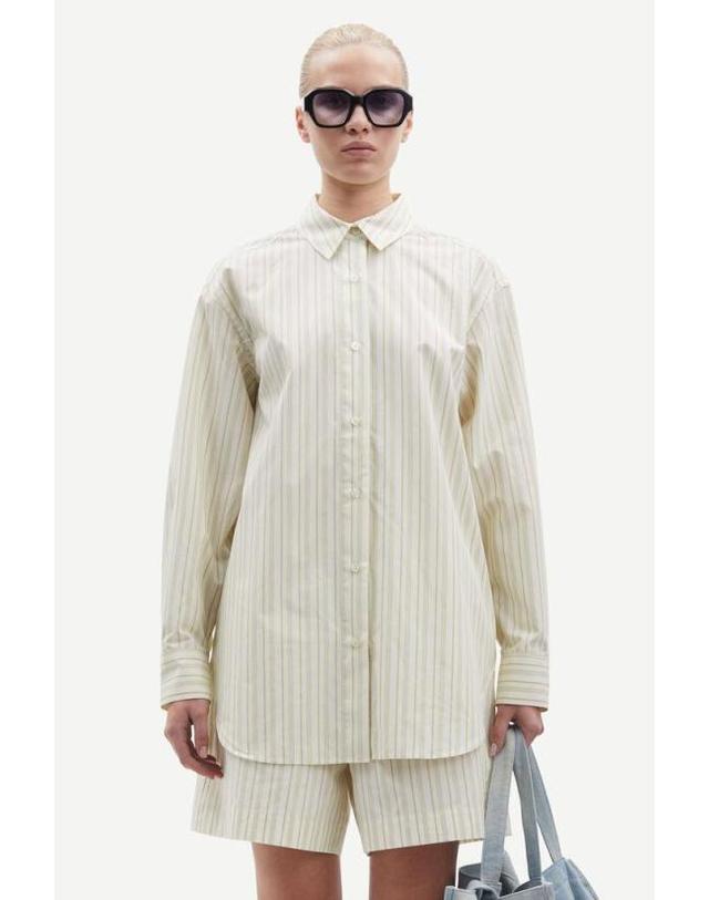 삼소앤삼소 [해외직구] 삼소앤삼소 셔츠 F24200110Sweet Pea St XL YELLOW 착용컷