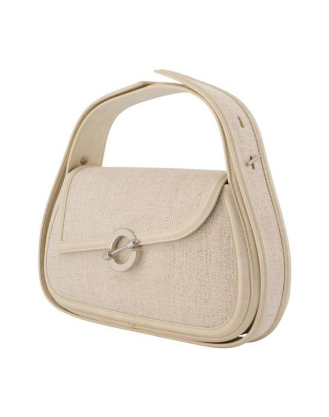 삼소앤삼소 [해외직구] 26FW 삼소앤삼소 숄더백 SOE026002 BEIGE 착용컷