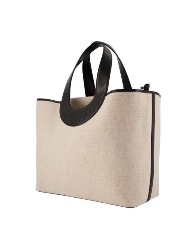 삼소앤삼소 [해외직구] 26FW 삼소앤삼소 토트백 SOE026001 BEIGE 착용컷
