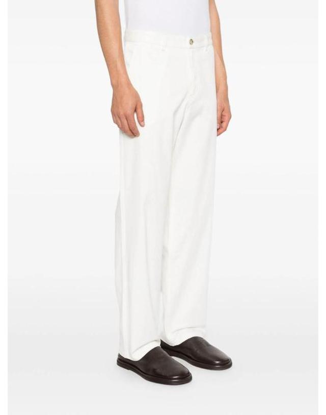 삼소앤삼소 [해외직구] 26SS 삼소앤삼소 스트레이트 팬츠 15963SANOAHCLECR WHITE 착용컷