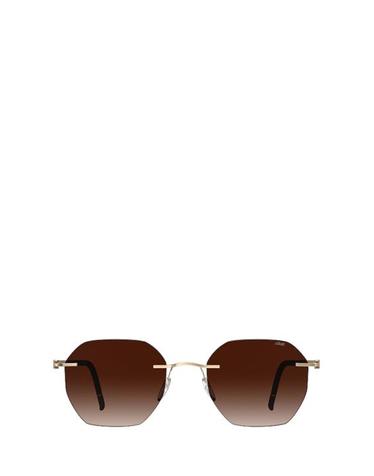 [해외직구] 26FW 실루엣 선글라스 8748 7520 GOLD DARKBROWN