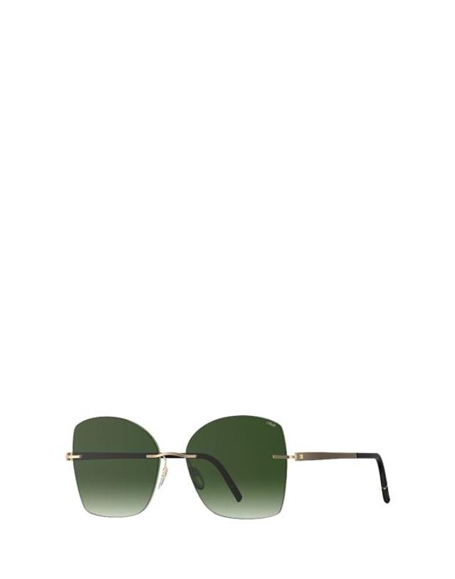 실루엣 [해외직구] 26FW 실루엣 선글라스 8193 7620 GOLD BLACK 착용컷