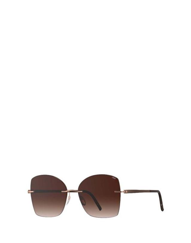 실루엣 [해외직구] 26FW 실루엣 선글라스 8193 3530 ROSEGOLD DARKBROWN 착용컷