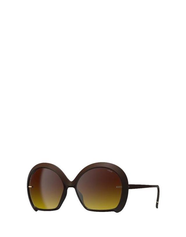 실루엣 [해외직구] 26FW 실루엣 선글라스 3200 6230 CHOCOLATE BROWN 착용컷