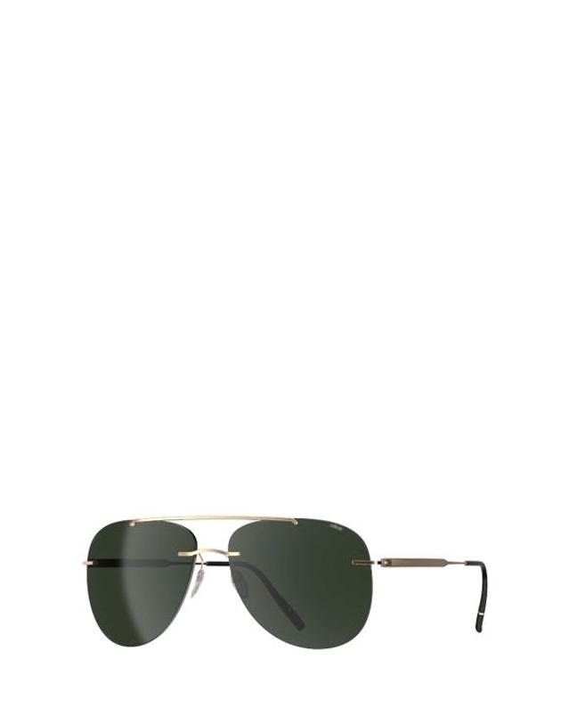 실루엣 [해외직구] 26FW 실루엣 선글라스 8751 7530 GOLD BLACK 착용컷