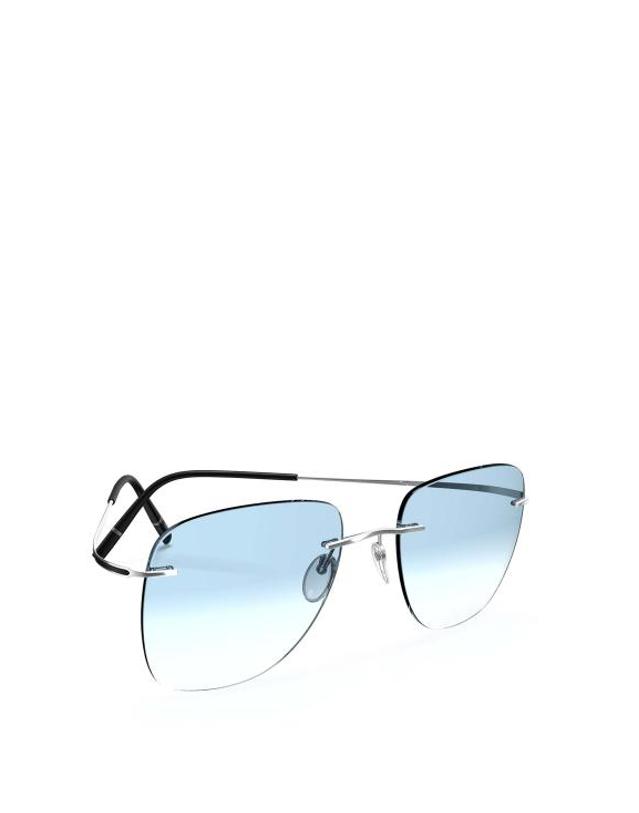 실루엣 [해외직구] 26FW 실루엣 안경 5599 PH 7405 SILVER BLACK NEPTUN 착용컷