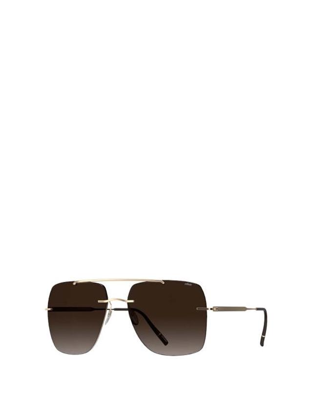 실루엣 [해외직구] 26FW 실루엣 선글라스 8750 7530 GOLD BROWN 착용컷