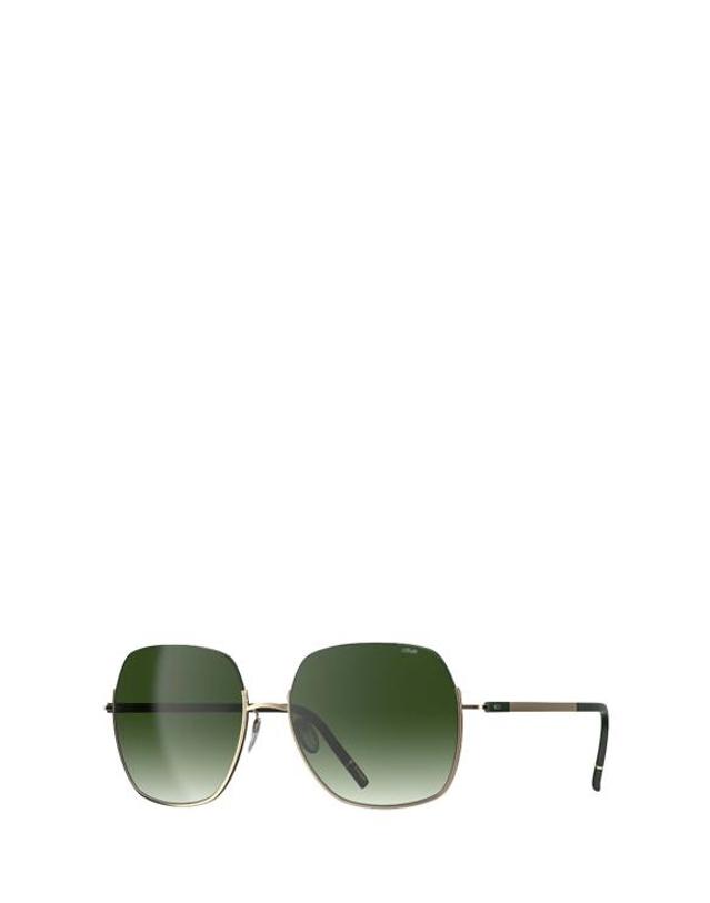 실루엣 [해외직구] 26FW 실루엣 선글라스 8194 7530 GOLD GREEN 착용컷