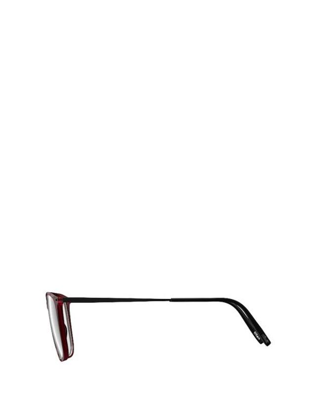 실루엣 [해외직구] 26FW 실루엣 안경 2962 3240 RUBY RED 착용컷