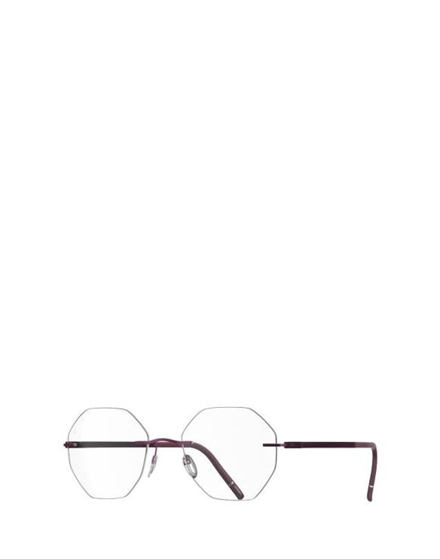 실루엣 [해외직구] 26FW 실루엣 안경 5573 NU 4040 DEEP FUCHSIA 착용컷