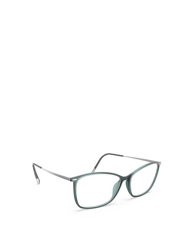 실루엣 [해외직구] 26FW 실루엣 안경 1598 5000 DIGITAL TEAL 착용컷