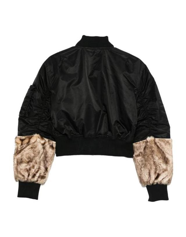 자케 [해외직구] 25FW 자케 봄버 자켓 C1017 BLACK 착용컷