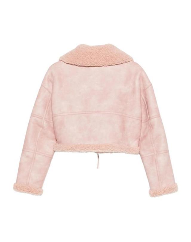 자케 [해외직구] 25FW 자케 자켓 C1006 PINK 착용컷