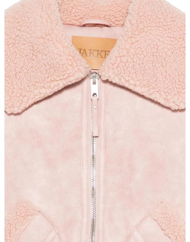 자케 [해외직구] 25FW 자케 자켓 C1006 PINK 착용컷