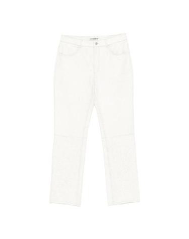 [해외직구] 25FW 콜 북스톤 스트레이트 팬츠 CRPL200 101 WHITE