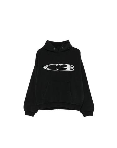 [해외직구] 26FW 콜 북스톤 후드 티셔츠 SFHO280 BLACK